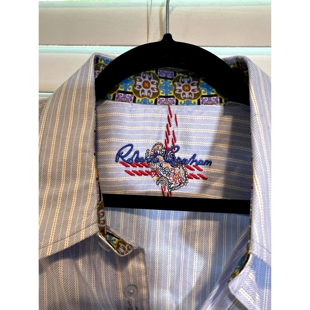 Robert Graham Patterned Long‎ Sleeve Button Up Sh… - image 2